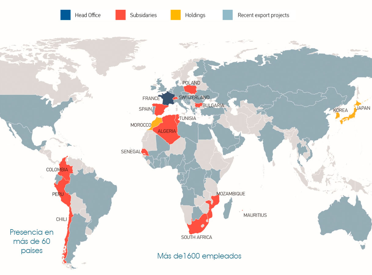 Ingerop en el Mundo